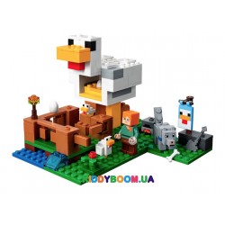 Конструктор Курятник Lego Minecraft 21140